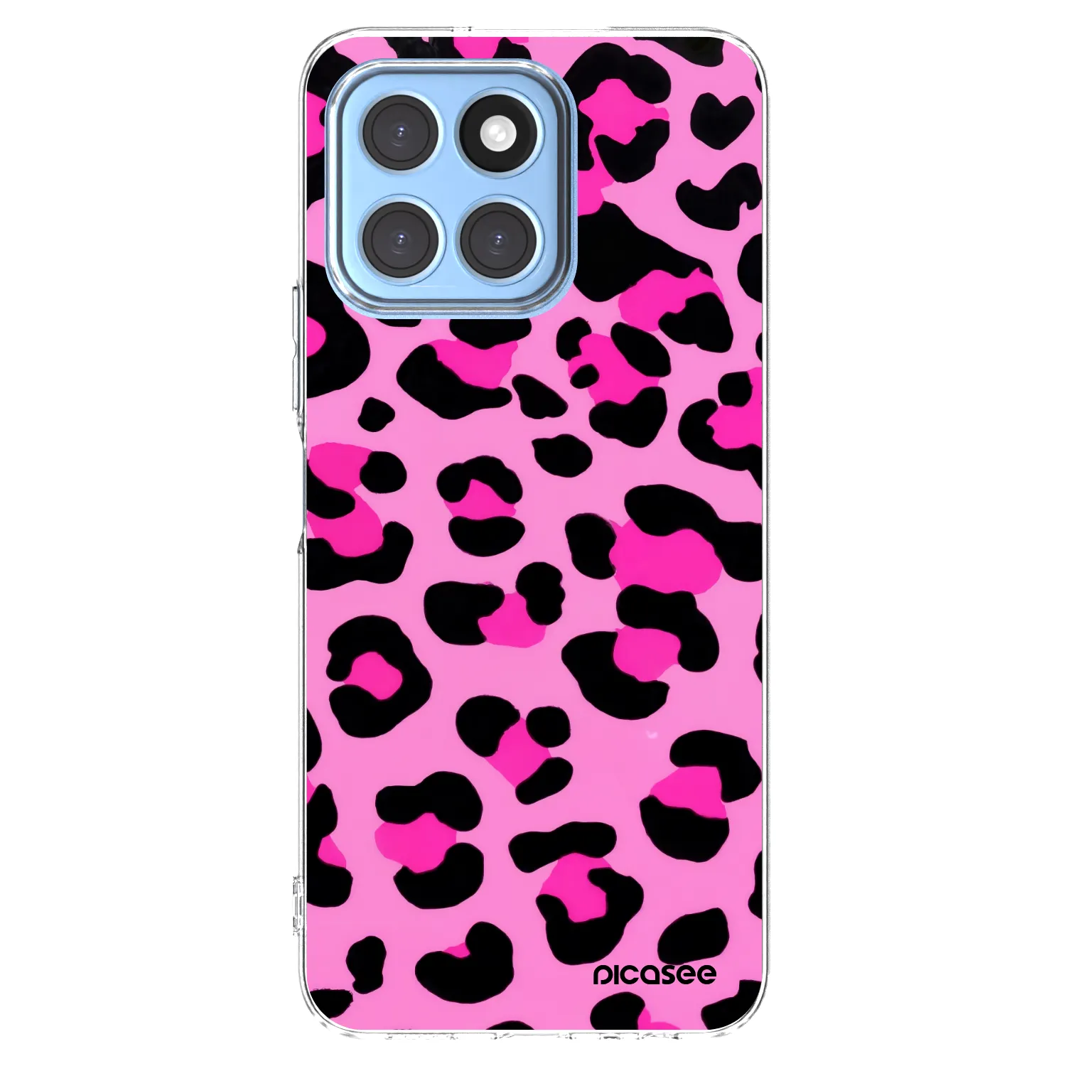 Picasee silikónový prehľadný obal pre Honor X8 5G - Pink Tiger