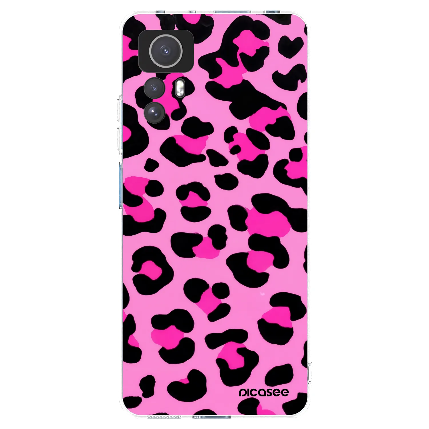 Silikónový prehľadný obal pre Xiaomi Redmi Note 12S - Pink Tiger