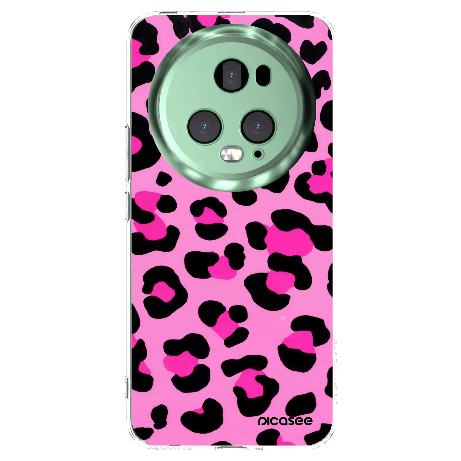 Picasee silikónový prehľadný obal pre Honor Magic5 Pro - Pink Tiger