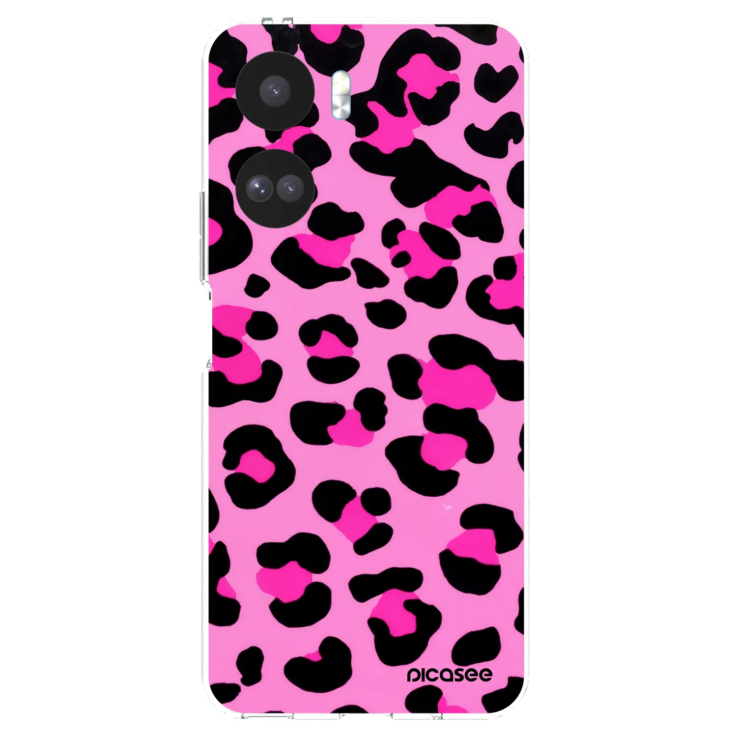 Picasee silikónový prehľadný obal pre Honor 90 Lite 5G - Pink Tiger