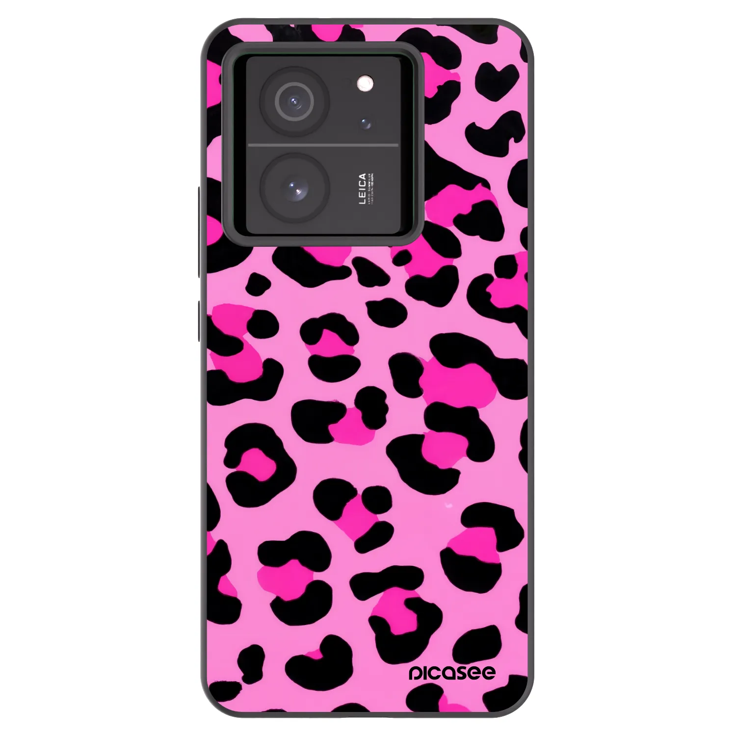 Picasee silikónový čierny obal pre Xiaomi 13T - Pink Tiger