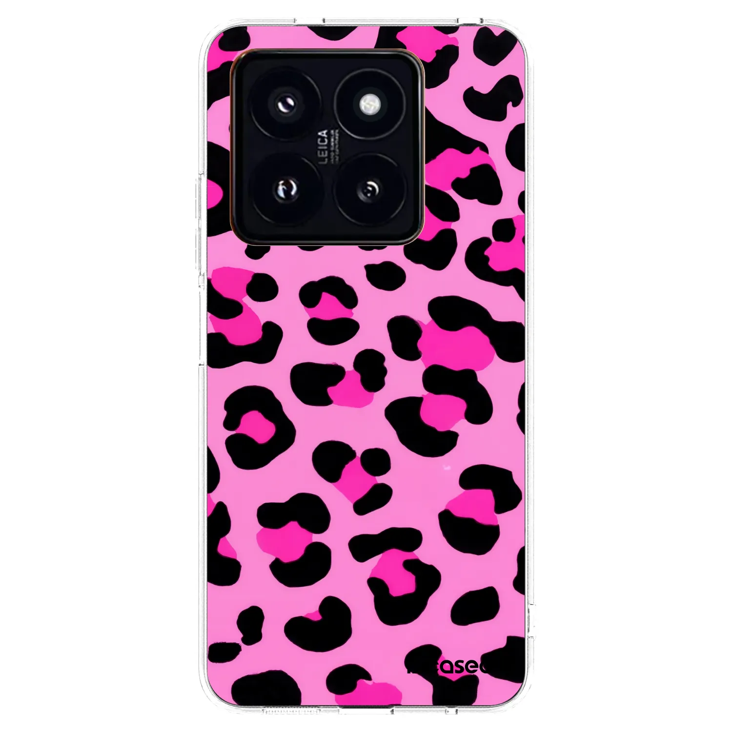 Silikónový prehľadný obal pre Xiaomi 14 Pro - Pink Tiger
