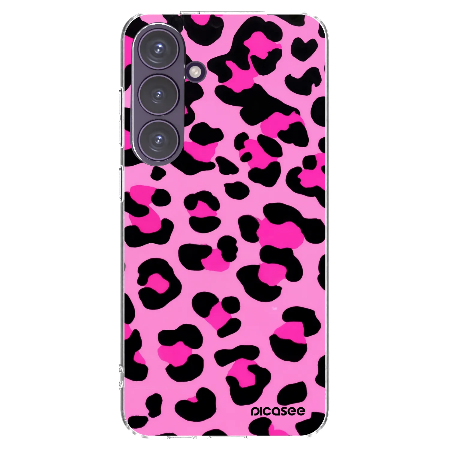 Picasee silikónový prehľadný obal pre Samsung Galaxy S24+ S926B 5G - Pink Tiger