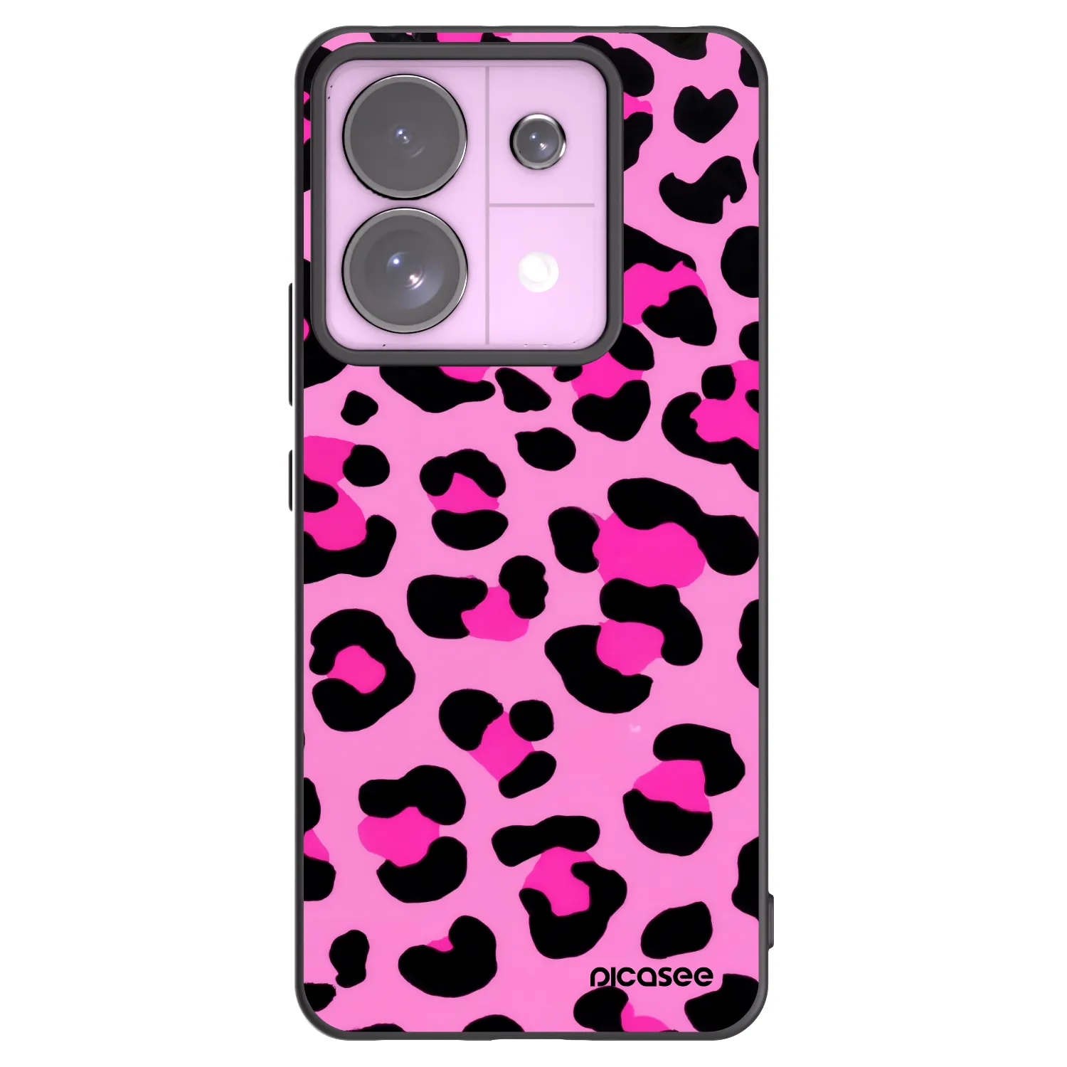 Picasee silikónový čierny obal pre Xiaomi Redmi Note 13 Pro 5G - Pink Tiger