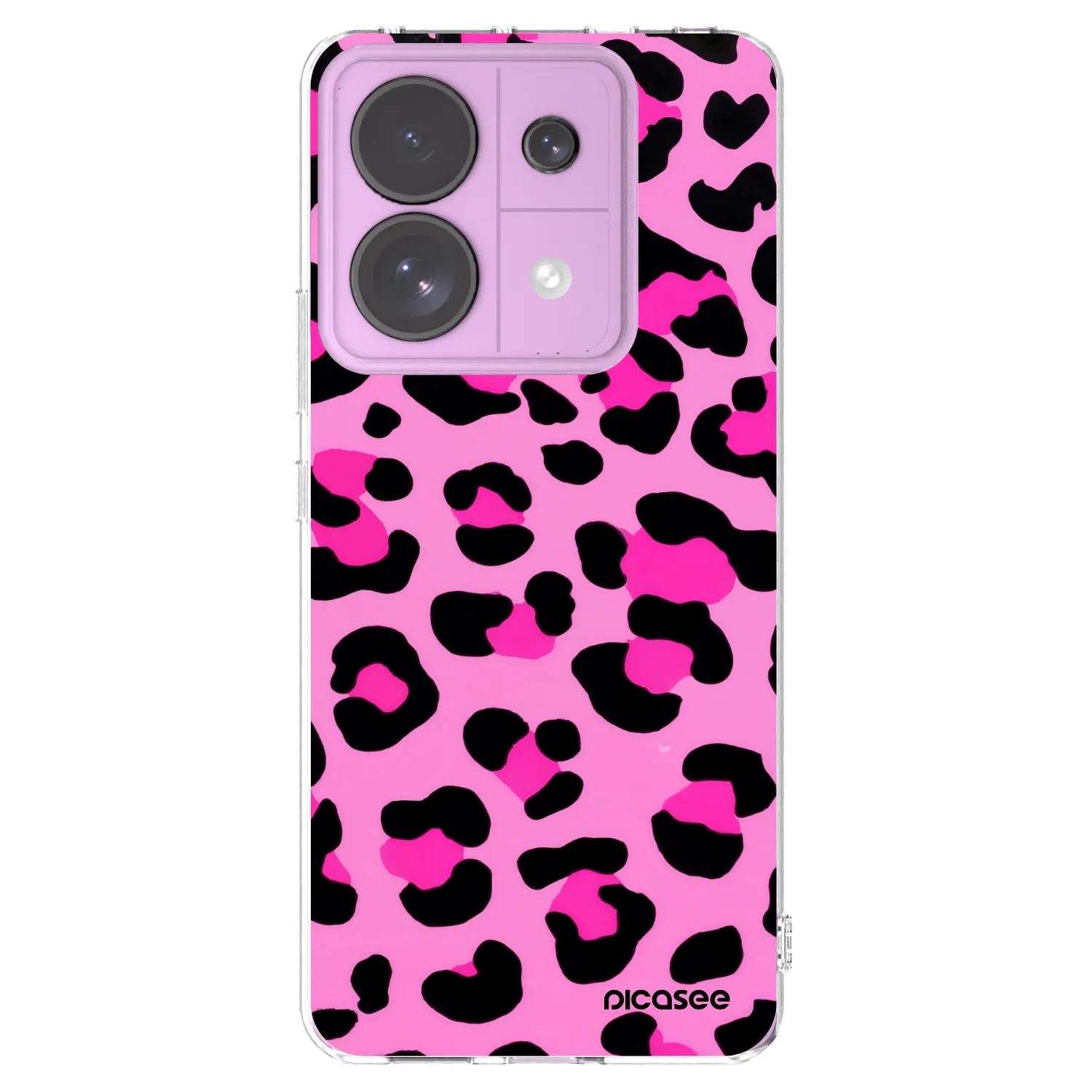 Picasee silikónový prehľadný obal pre Xiaomi Redmi Note 13 Pro 5G - Pink Tiger