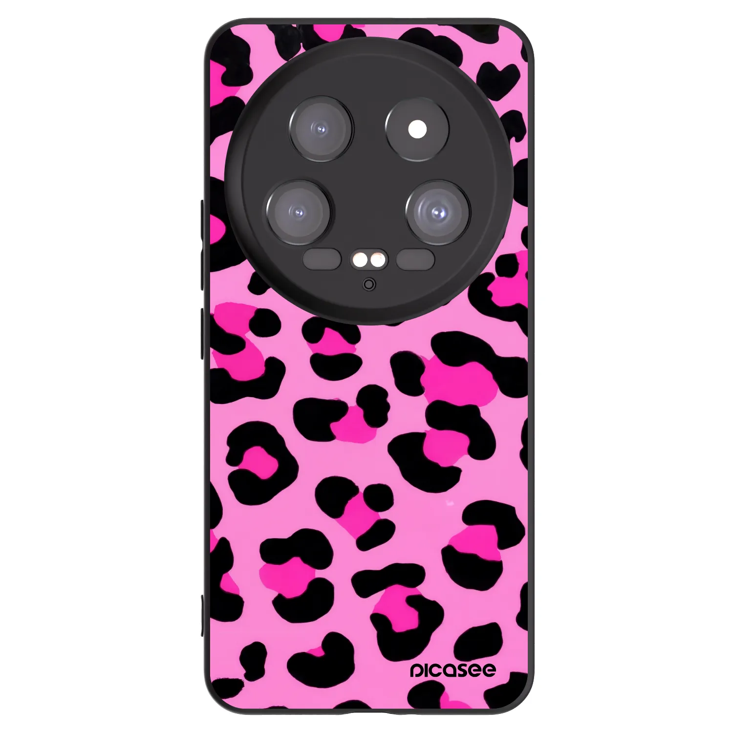 Picasee silikónový čierny obal pre Xiaomi 14 Ultra - Pink Tiger
