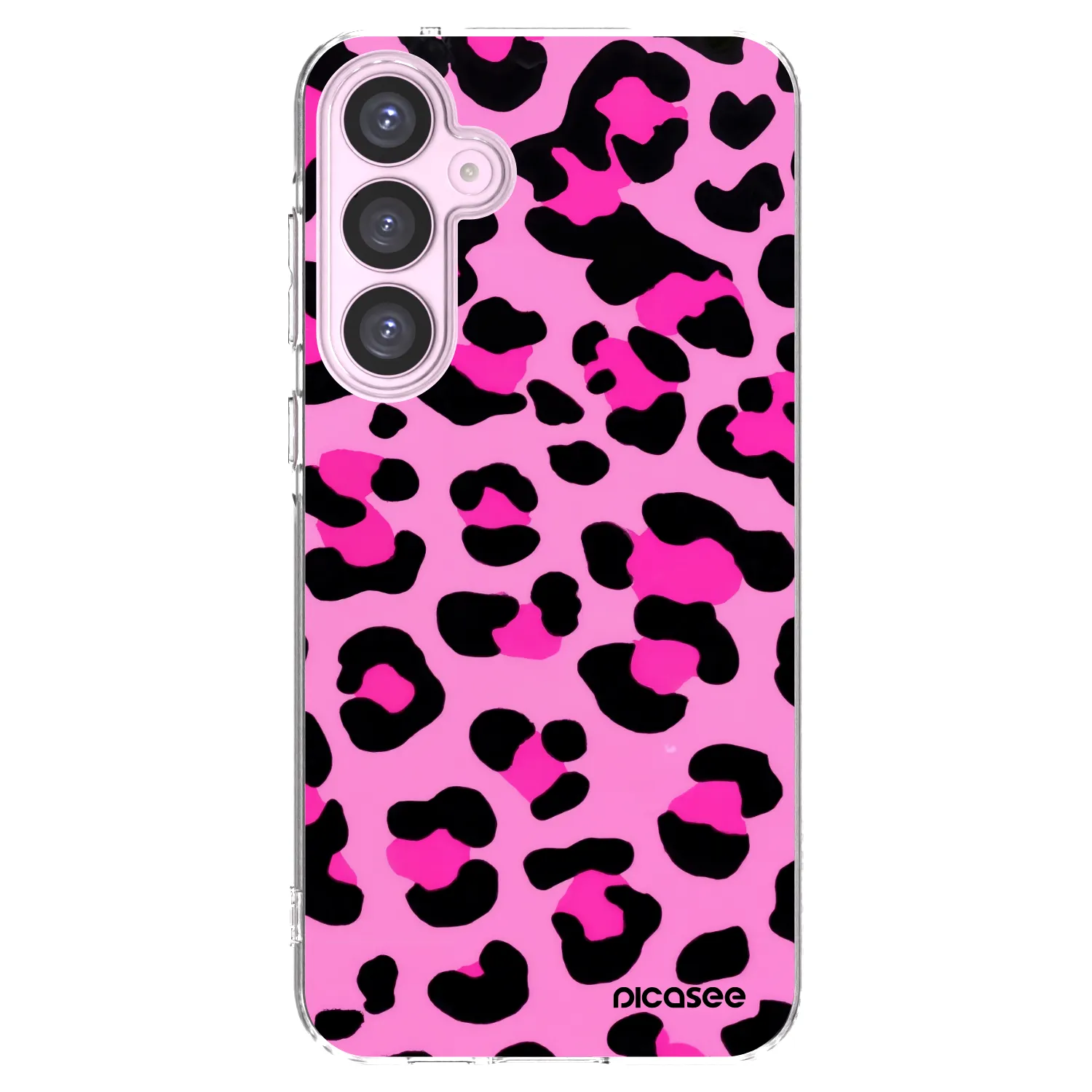 Picasee silikónový prehľadný obal pre Samsung Galaxy A55 5G A556B - Pink Tiger