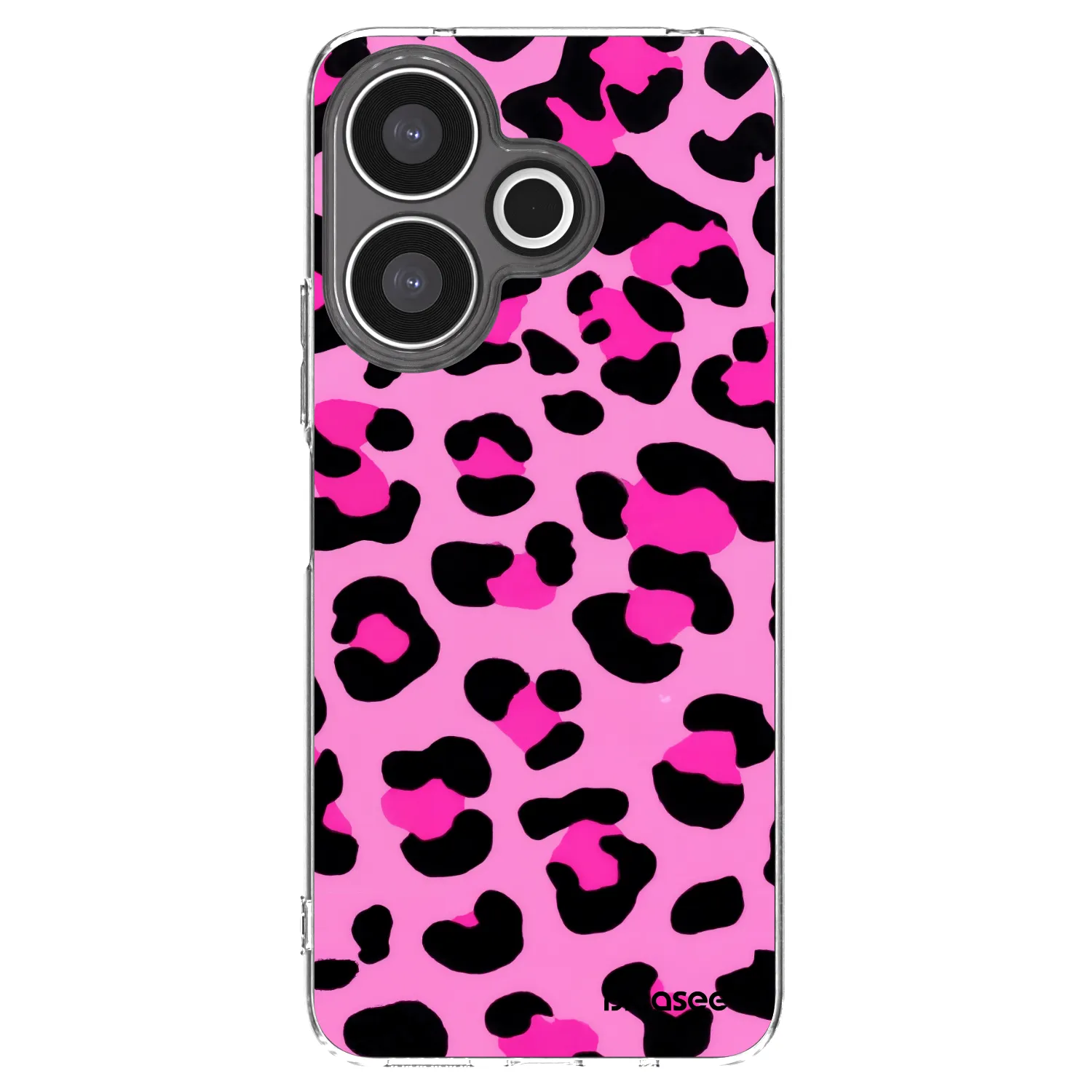Silikónový prehľadný obal pre Xiaomi Redmi 13 4G - Pink Tiger