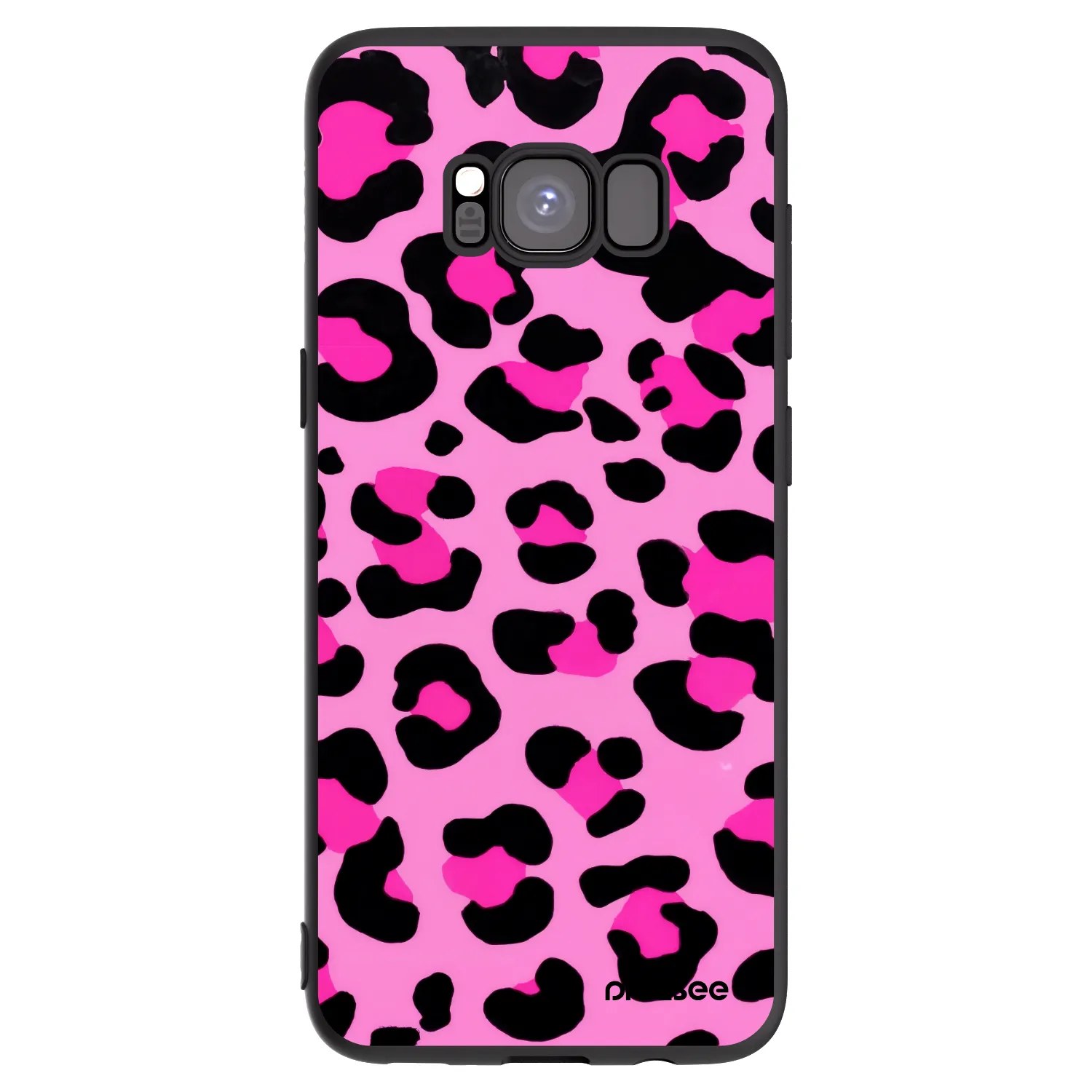 Picasee silikónový čierny obal pre Samsung Galaxy S8 G950F - Pink Tiger