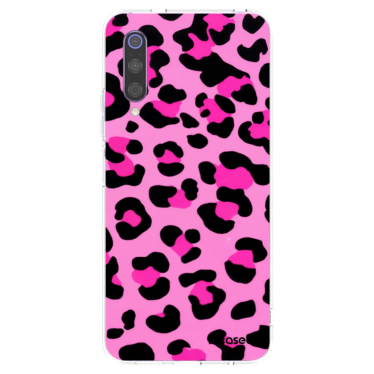 Picasee silikónový prehľadný obal pre Xiaomi Mi 9 - Pink Tiger