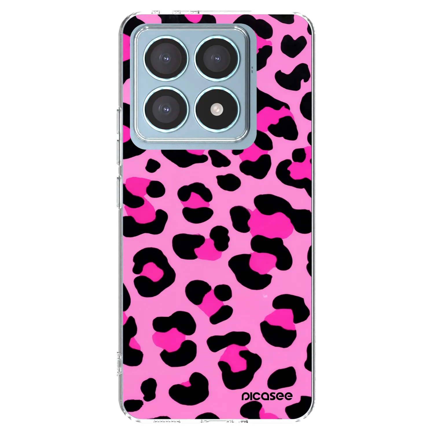 Picasee silikónový prehľadný obal pre Xiaomi 14T Pro - Pink Tiger
