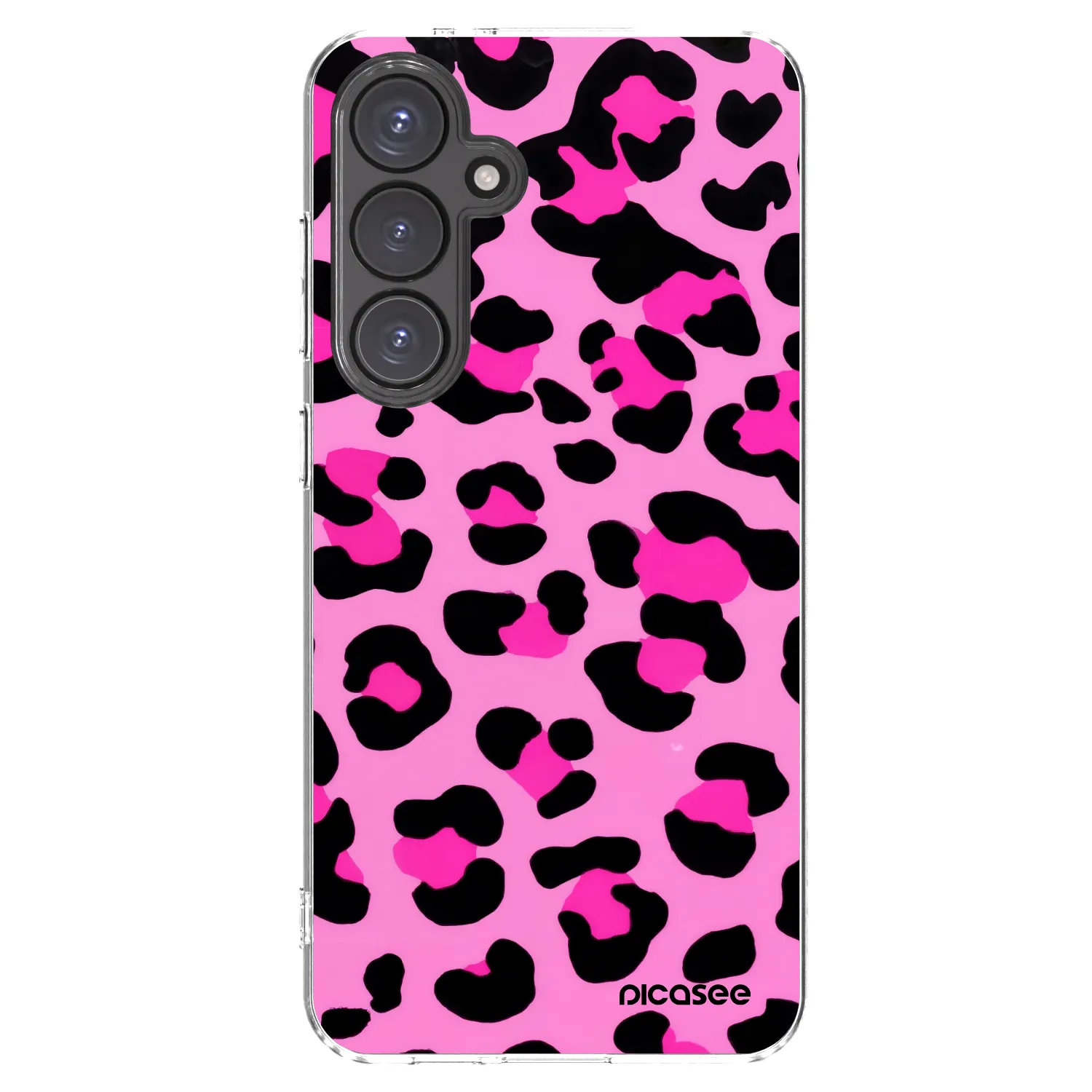 Picasee silikónový prehľadný obal pre Samsung Galaxy S24 FE S721B - Pink Tiger