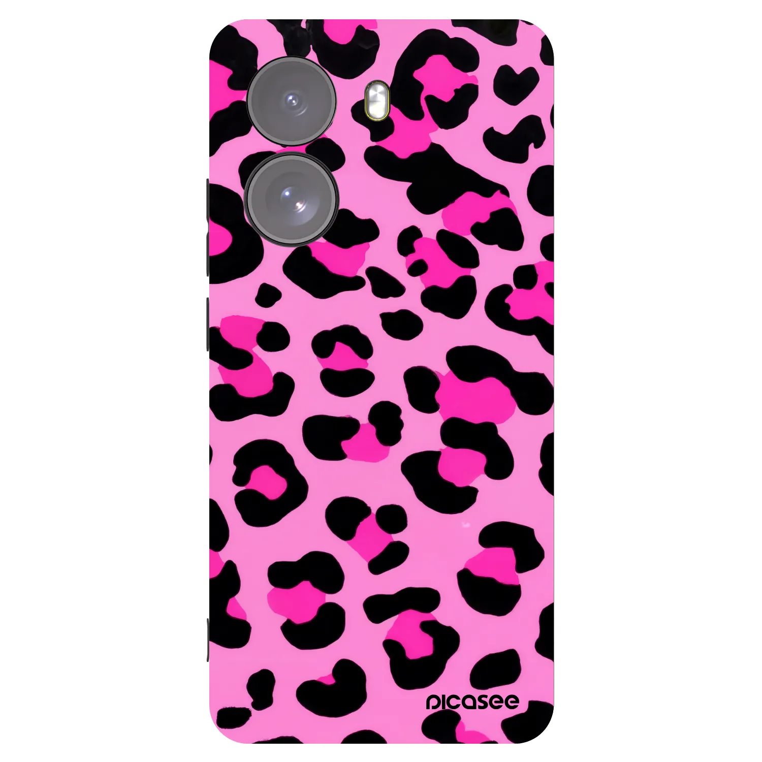 Picasee silikónový čierny obal pre Xiaomi Poco X7 - Pink Tiger