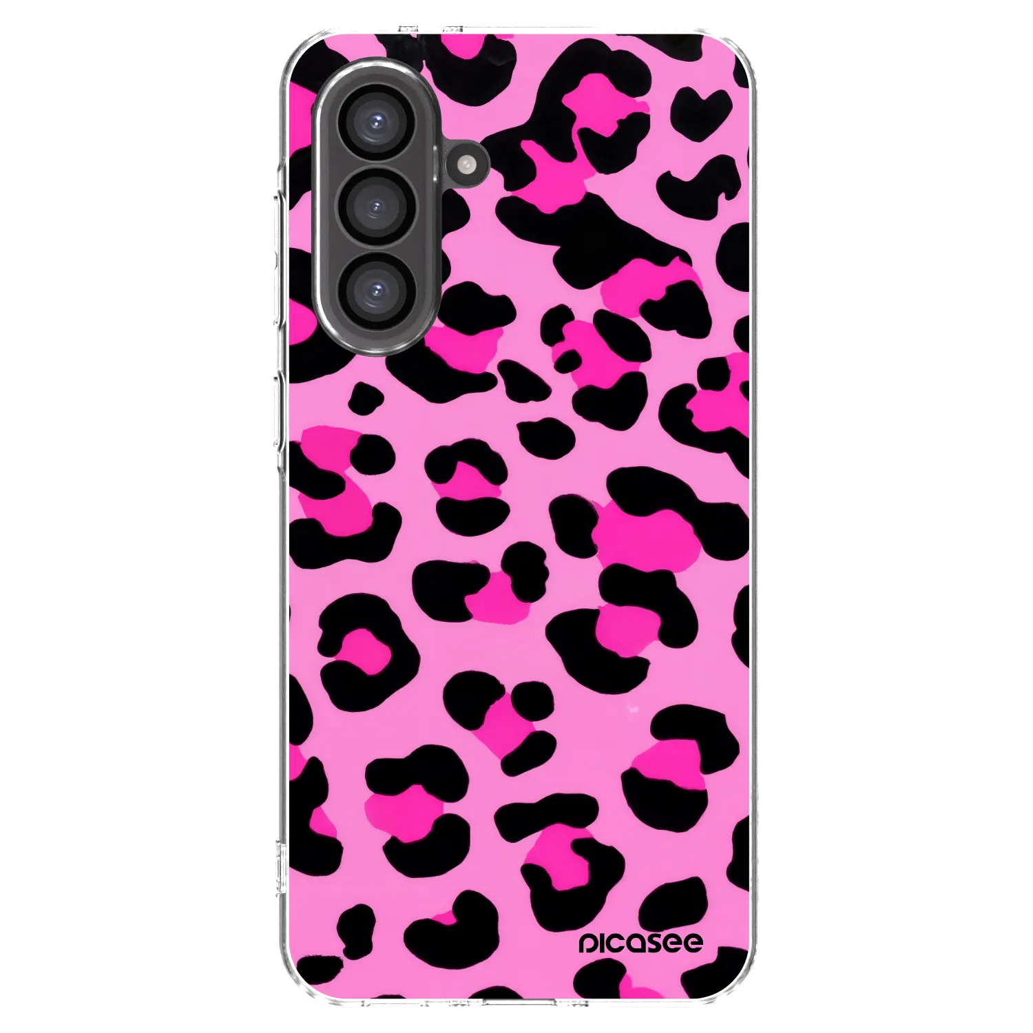 Picasee silikónový prehľadný obal pre Samsung Galaxy A56 5G A566B - Pink Tiger
