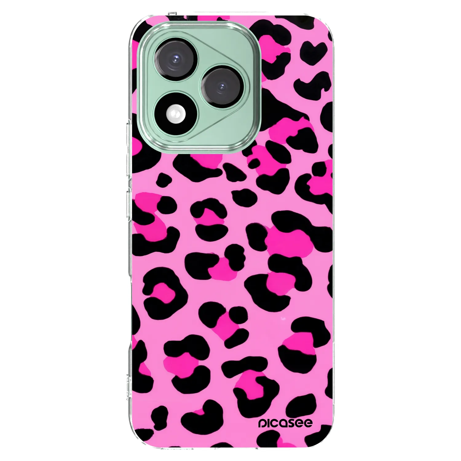 Picasee silikónový prehľadný obal pre Honor 400 Lite 5G - Pink Tiger