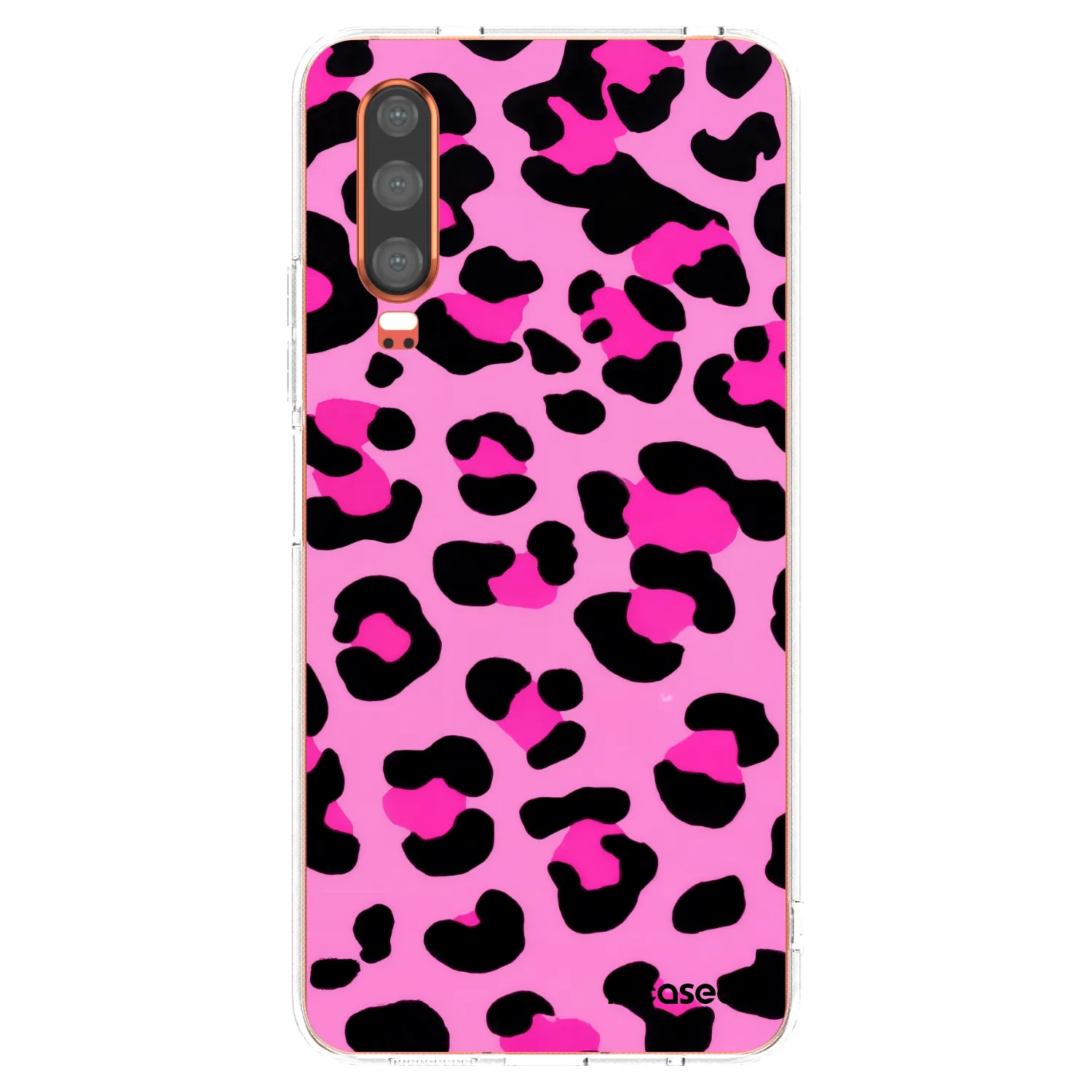 Picasee silikónový prehľadný obal pre Huawei P30 - Pink Tiger