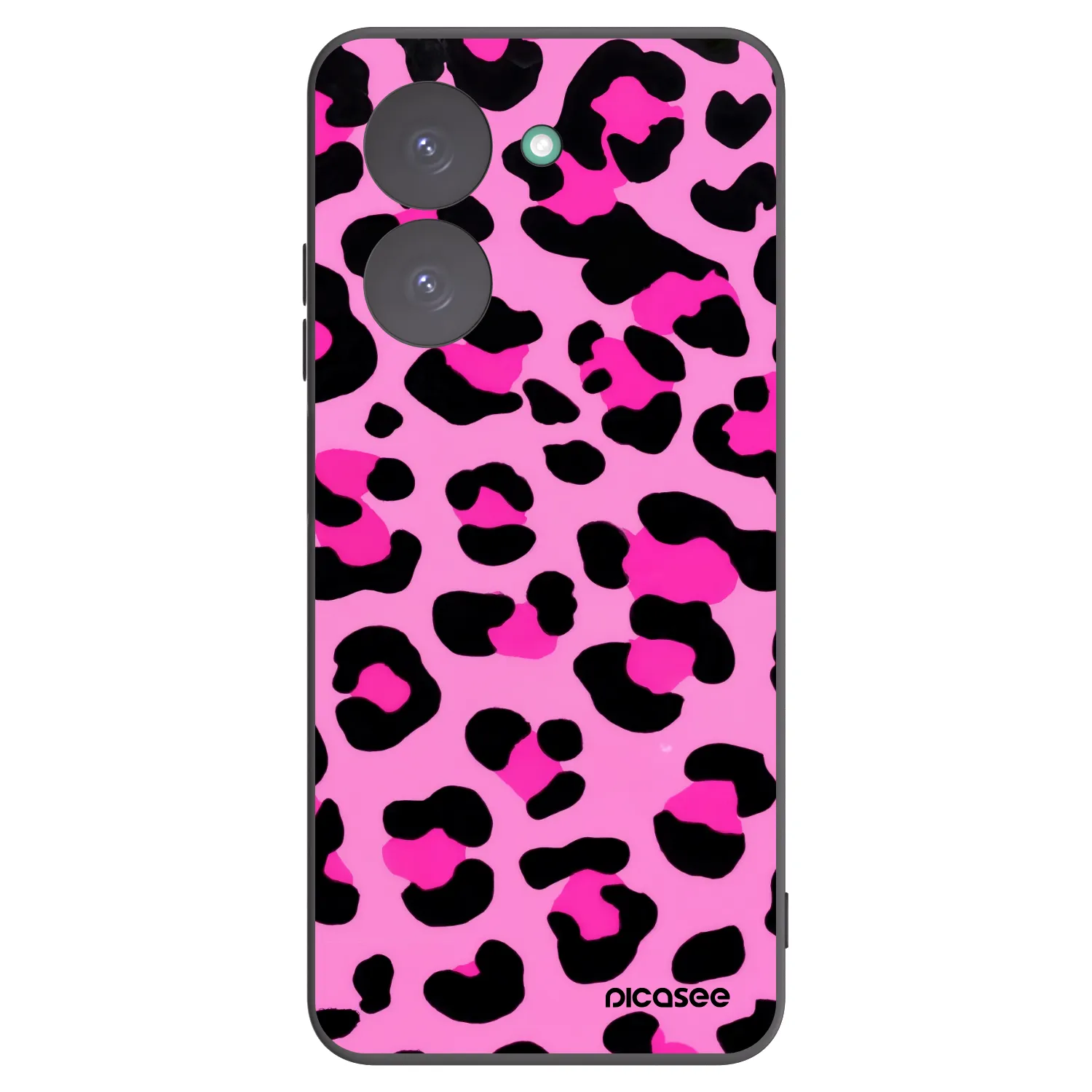 Picasee silikónový čierny obal pre Xiaomi Redmi A5 - Pink Tiger