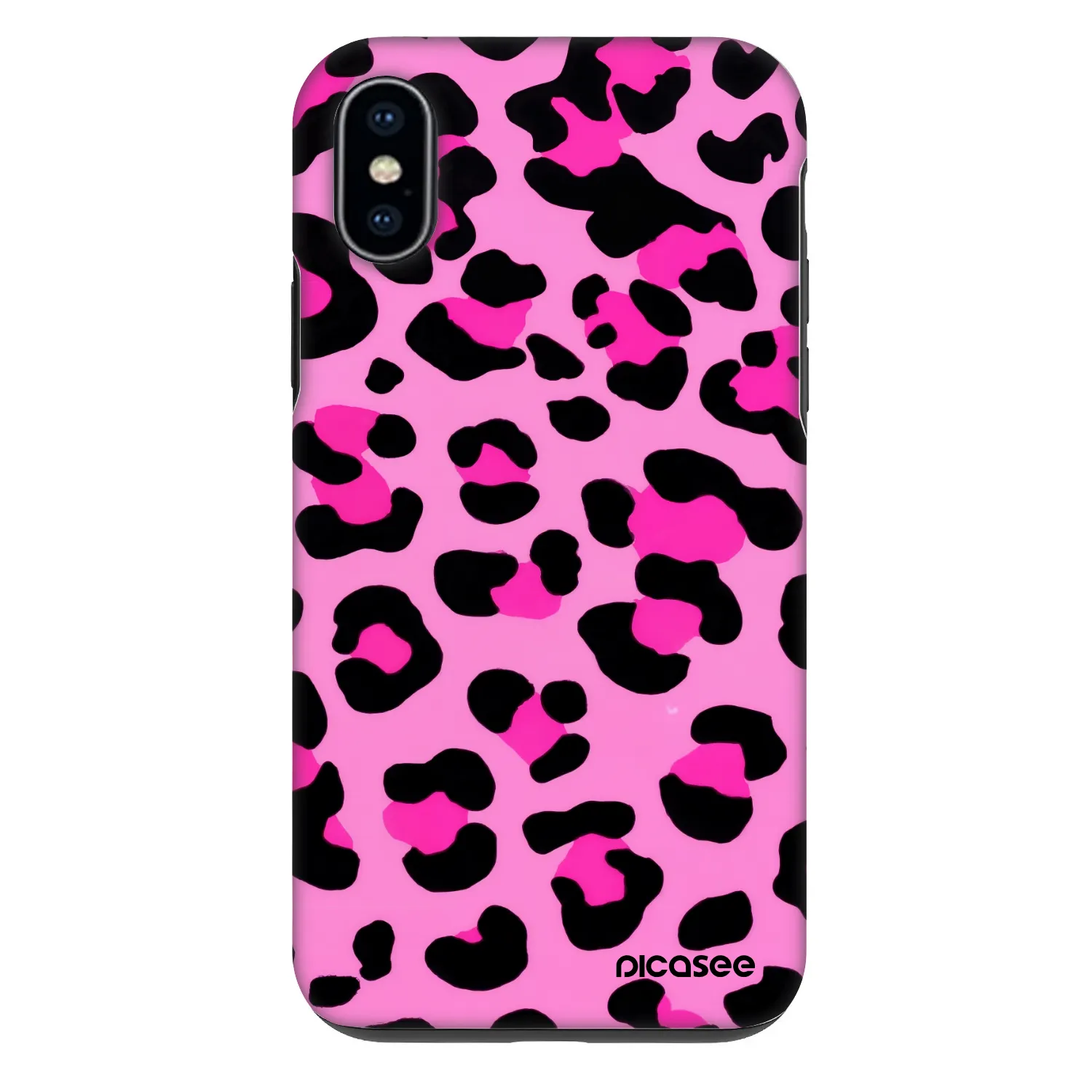 Fashion Case pre Apple iPhone X/XS - Pink Tiger