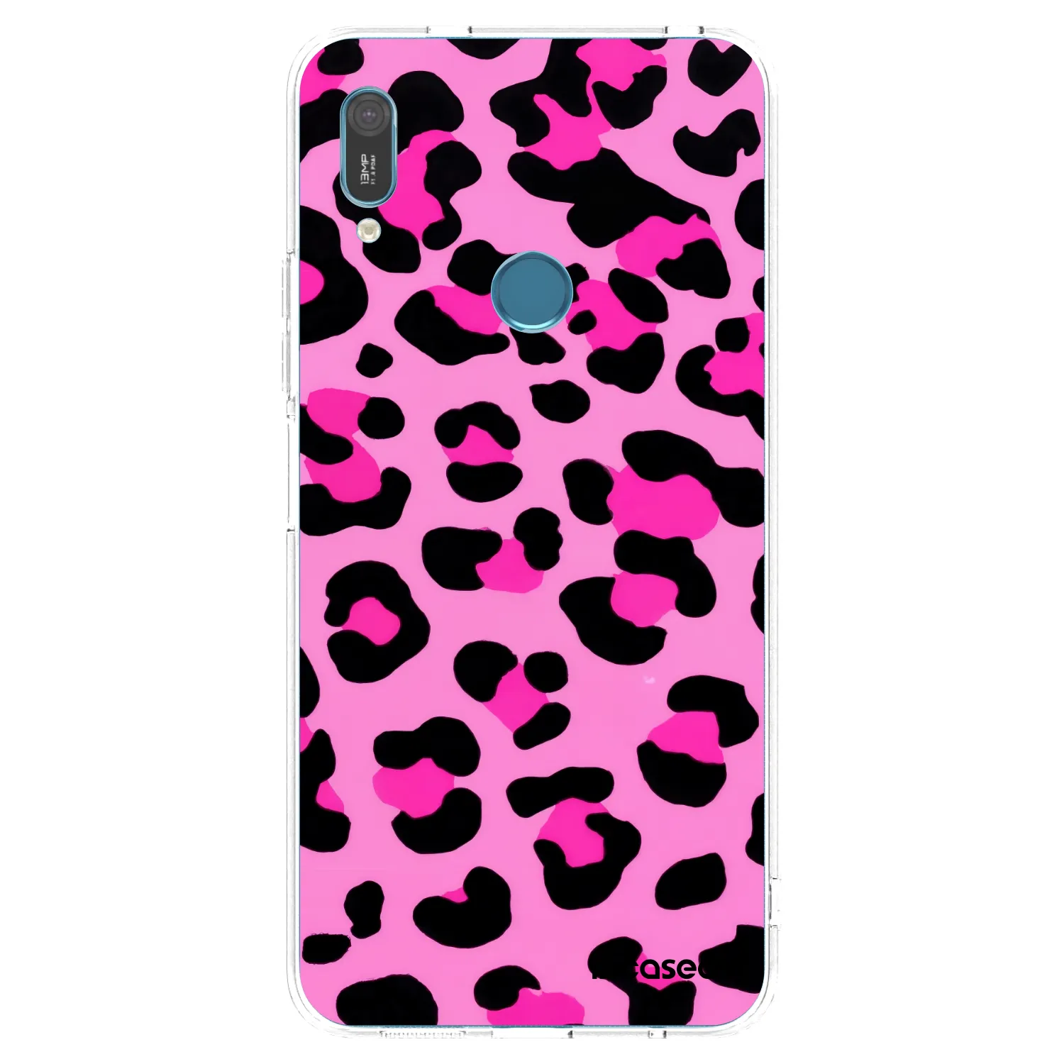 Picasee silikónový prehľadný obal pre Huawei Y6 2019 - Pink Tiger