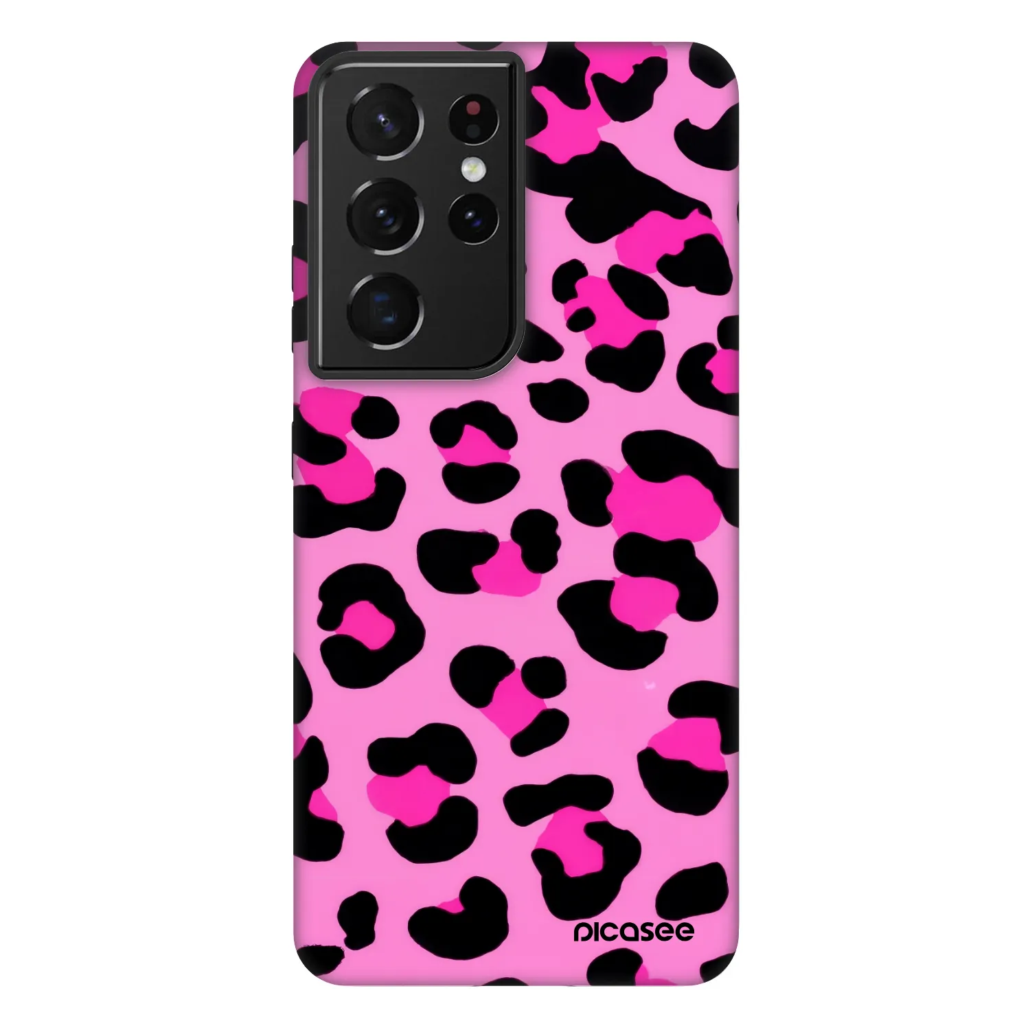 Picasee Fashion Case pre Samsung Galaxy S21 Ultra 5G G998B - Pink Tiger
