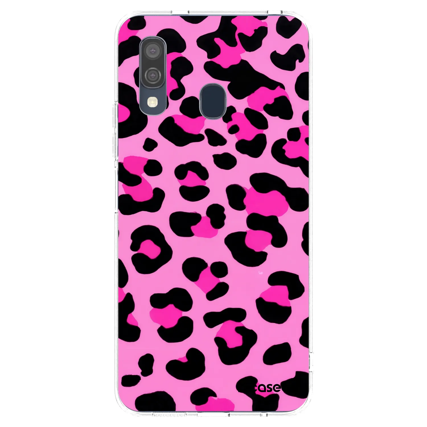 Picasee silikónový prehľadný obal pre Samsung Galaxy A40 A405F - Pink Tiger