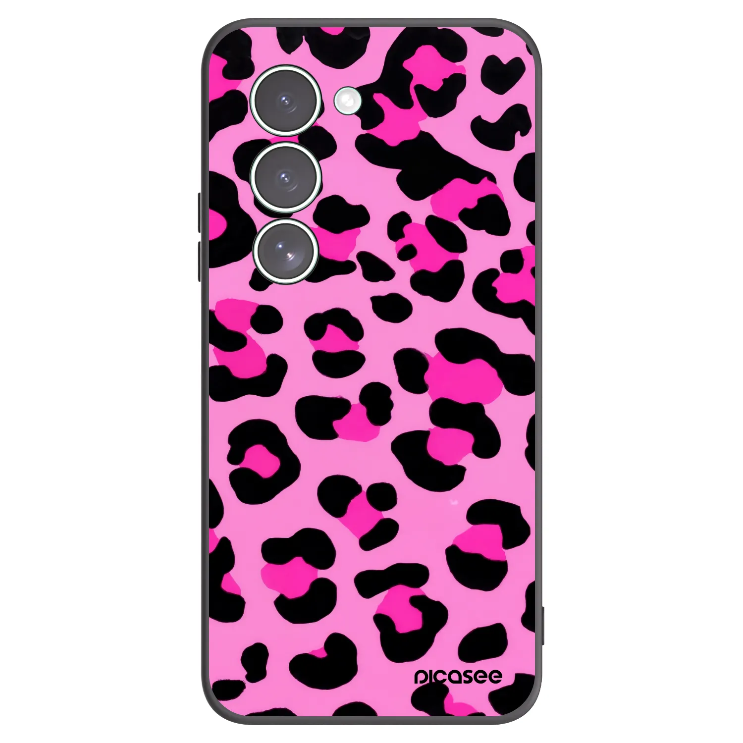 Picasee silikónový čierny obal pre Xiaomi Redmi 15 5G - Pink Tiger
