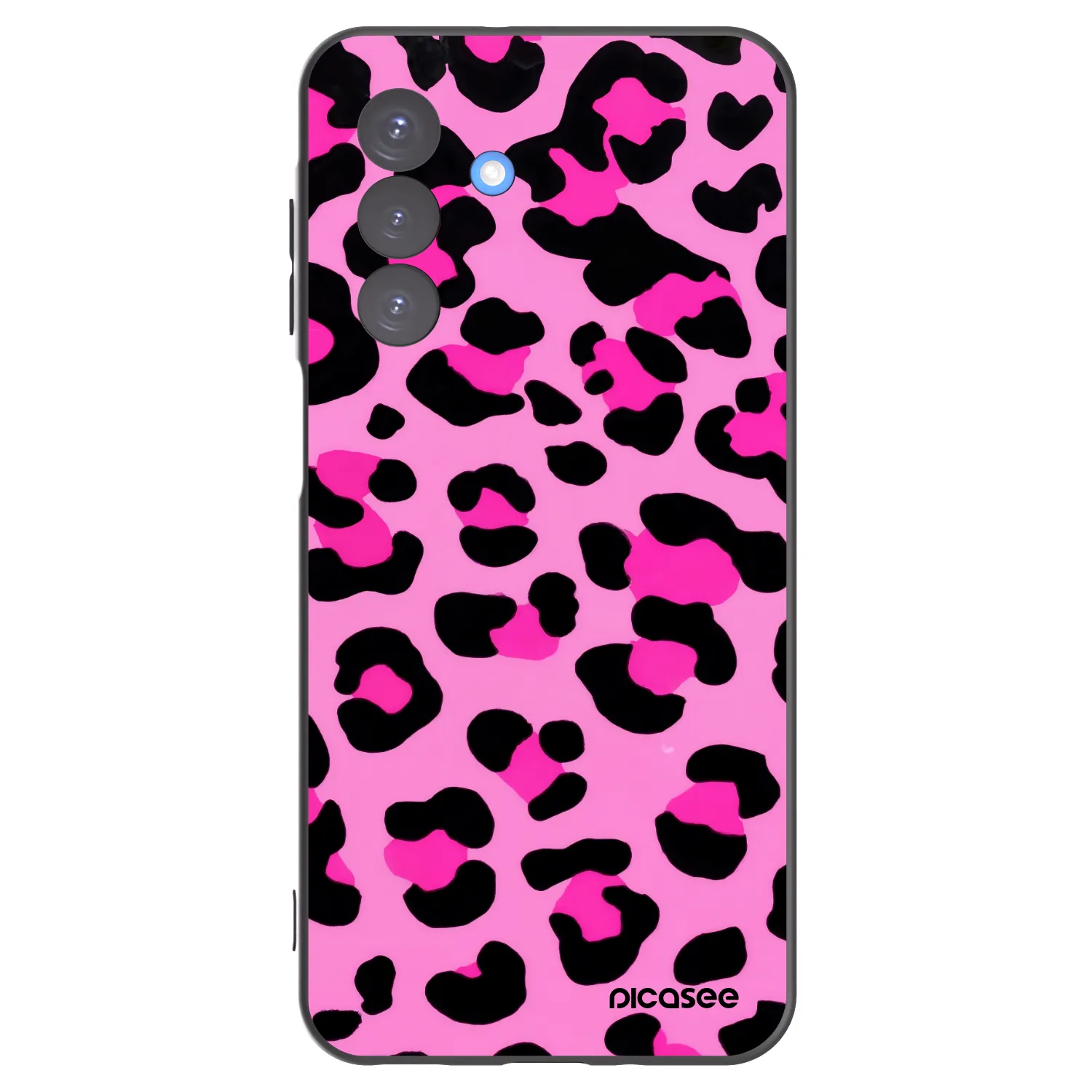 Picasee silikónový čierny obal pre Samsung Galaxy A17 5G - Pink Tiger