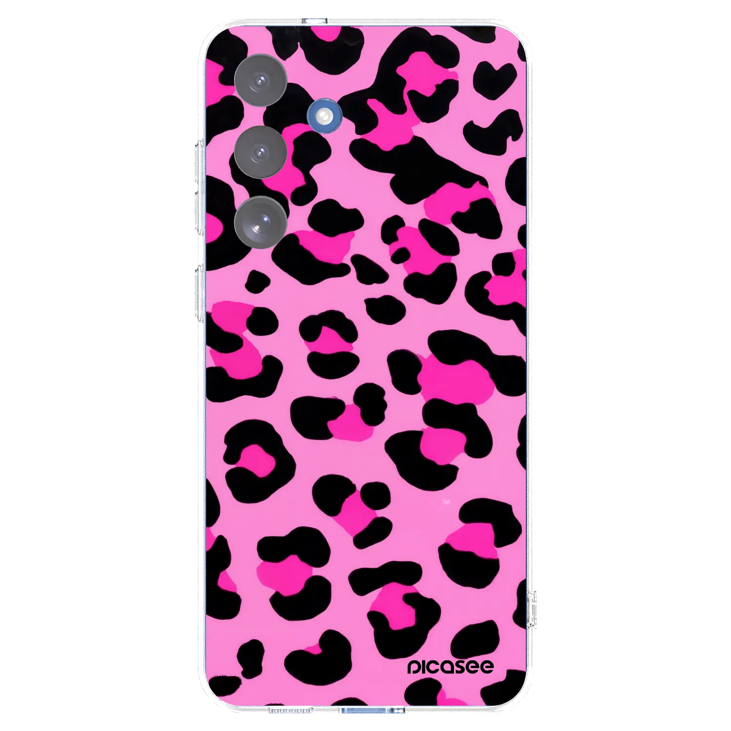 Picasee silikónový prehľadný obal pre Samsung Galaxy S25 FE 5G - Pink Tiger