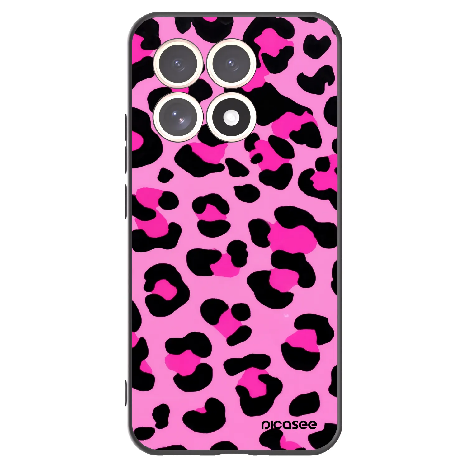 Picasee silikónový čierny obal pre Xiaomi 15T - Pink Tiger