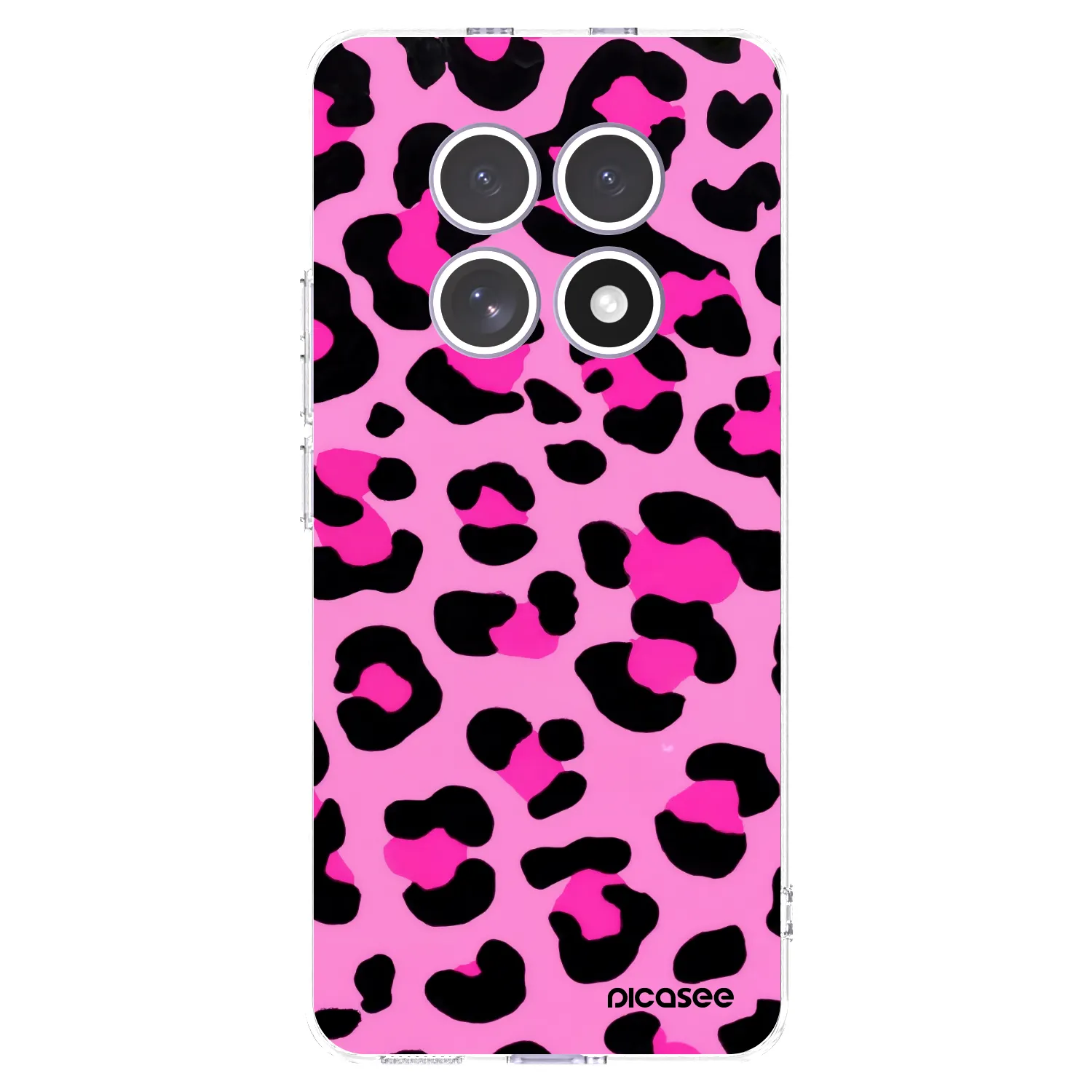 Picasee silikónový prehľadný obal pre Xiaomi Redmi Note 15 - Pink Tiger