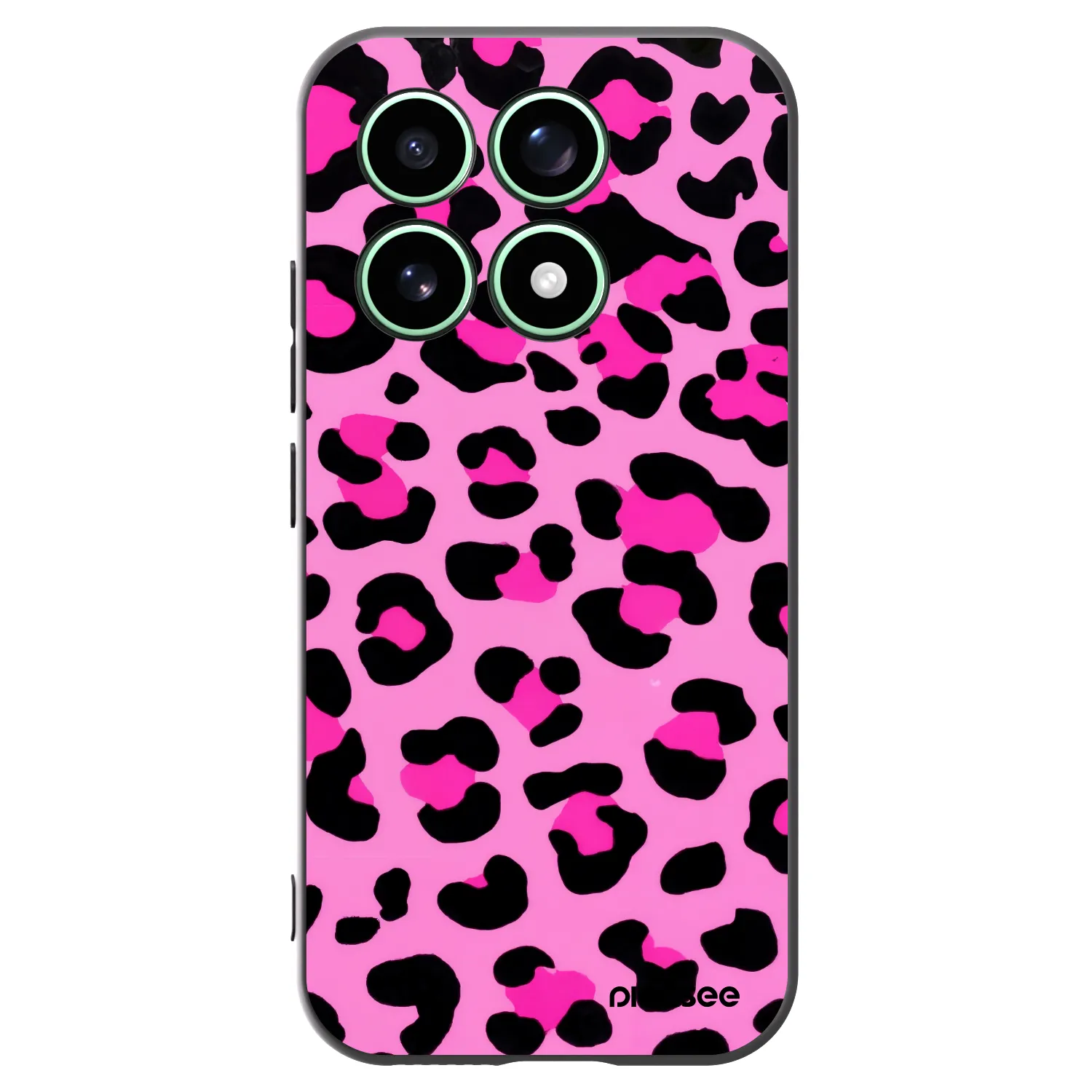 Picasee silikónový čierny obal pre Xiaomi 17 - Pink Tiger