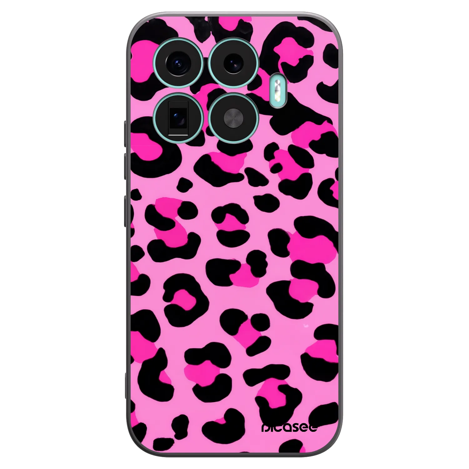 Picasee silikónový čierny obal pre Xiaomi 17T - Pink Tiger
