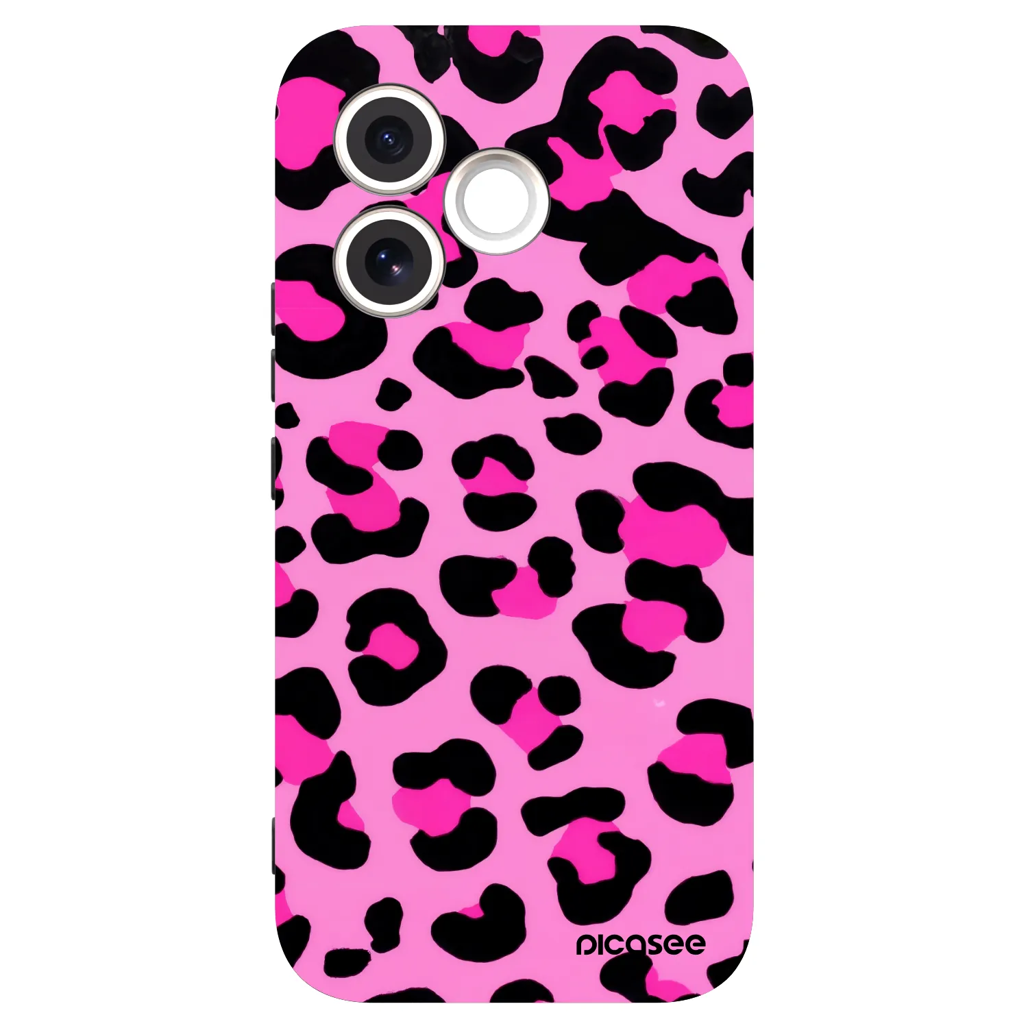 Picasee silikónový čierny obal pre Honor 600 Lite - Pink Tiger