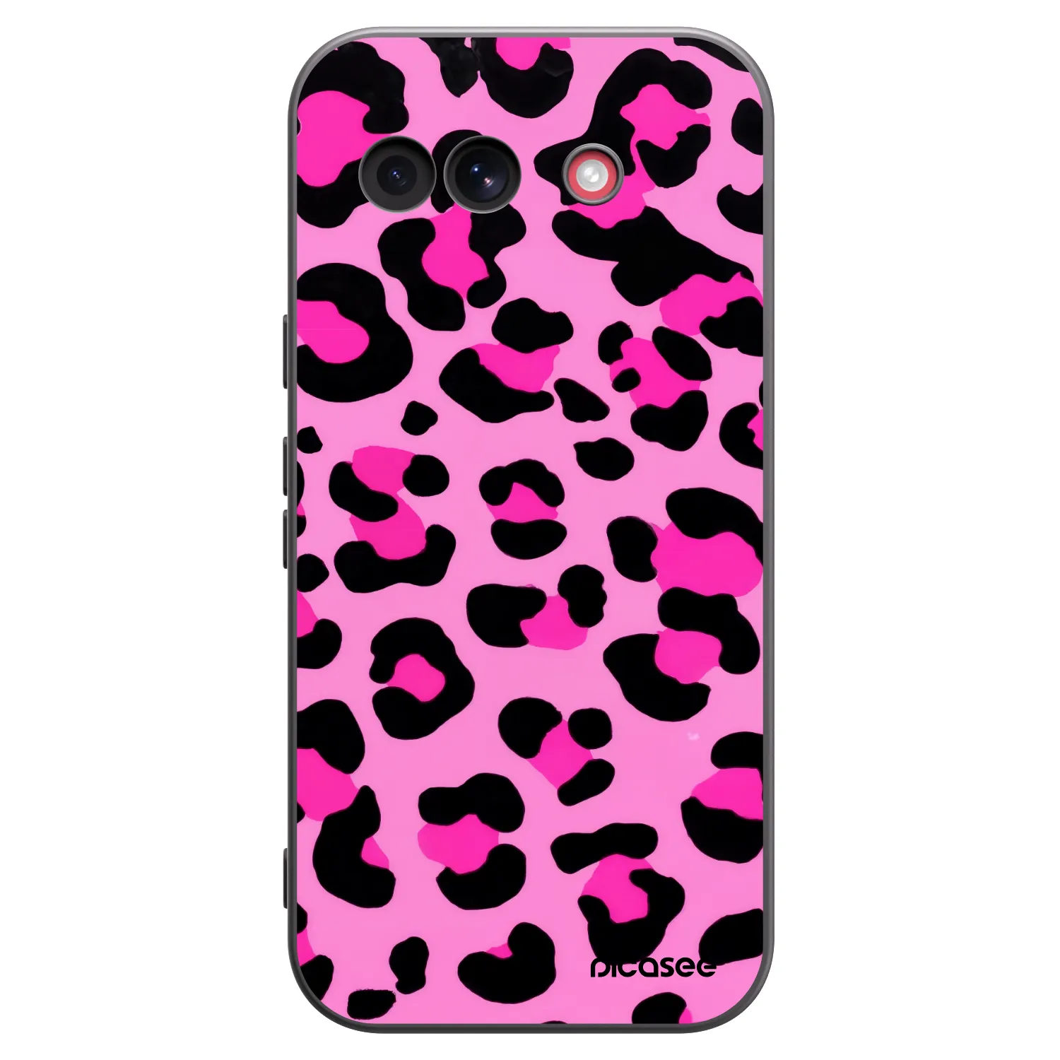 Picasee silikónový čierny obal pre Google Pixel 10a - Pink Tiger