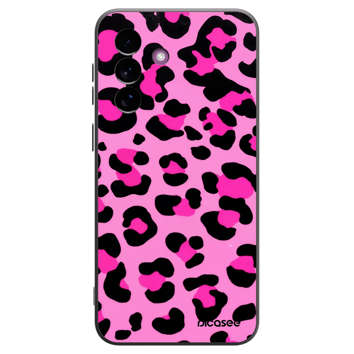 Picasee silikónový čierny obal pre Samsung Galaxy A37 - Pink Tiger