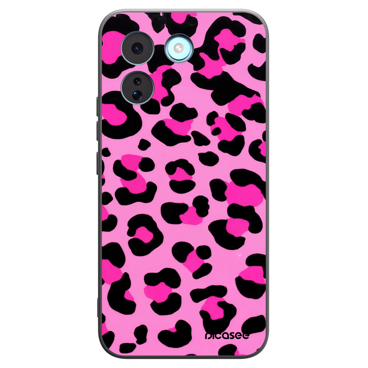 Picasee silikónový čierny obal pre Xiaomi Redmi Note 17 Pro MAX 5G - Pink Tiger