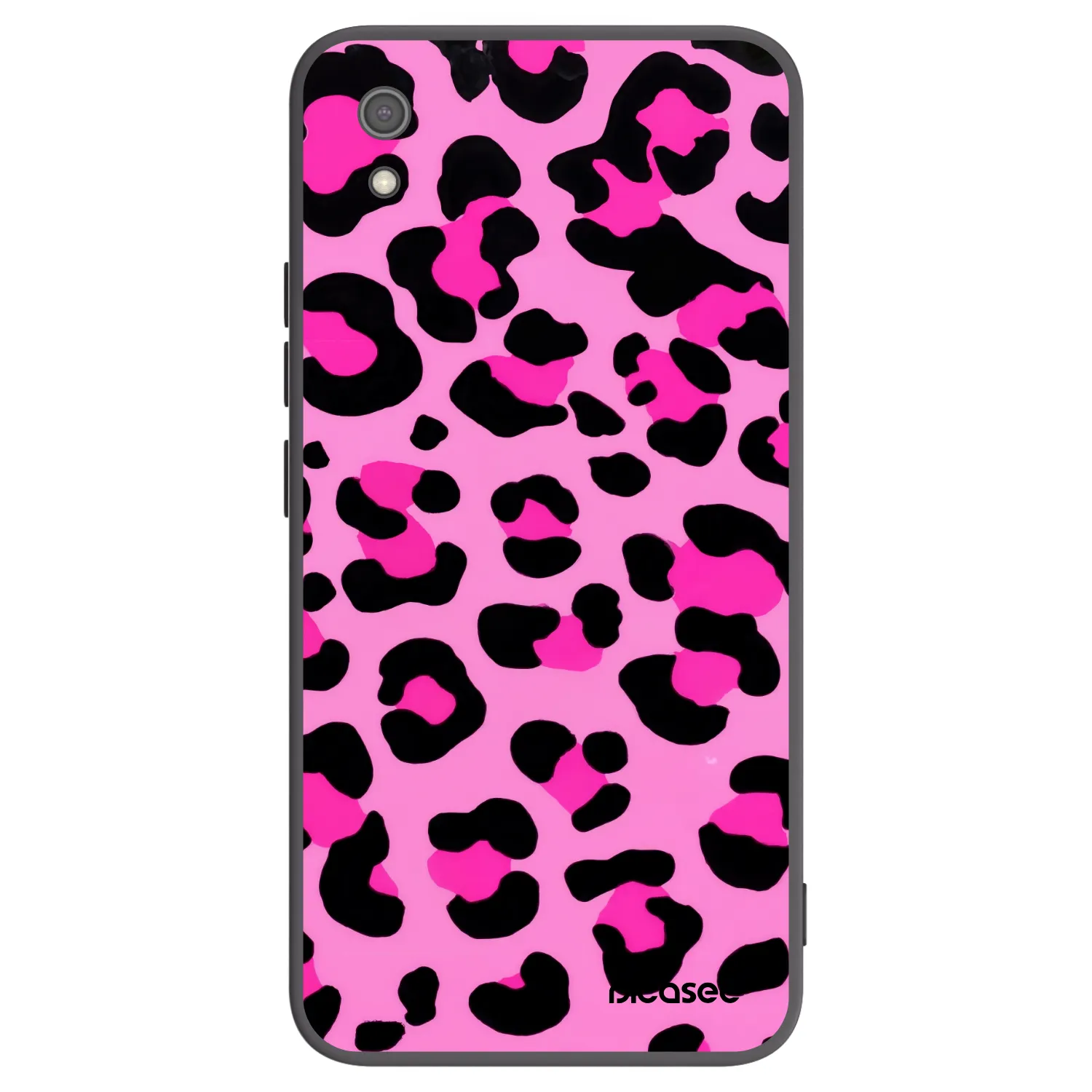 Picasee silikónový čierny obal pre Xiaomi Redmi 7A - Pink Tiger