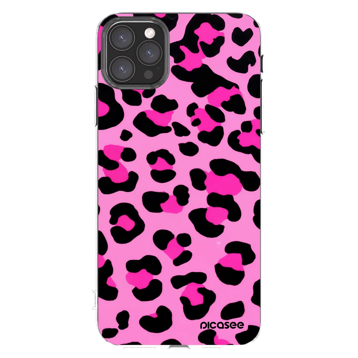 Picasee silikónový prehľadný obal pre Apple iPhone 11 Pro Max - Pink Tiger