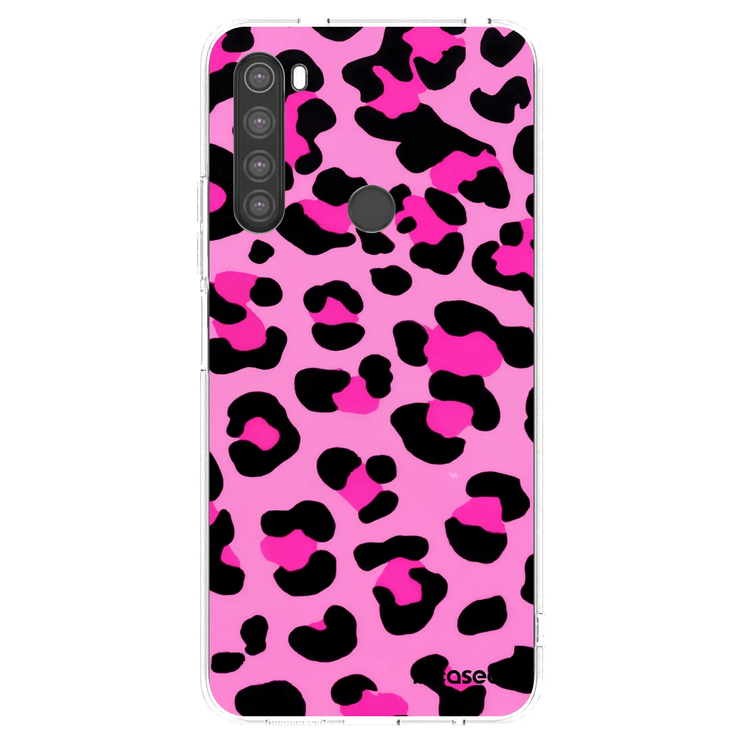 Picasee silikónový prehľadný obal pre Xiaomi Redmi Note 8 - Pink Tiger