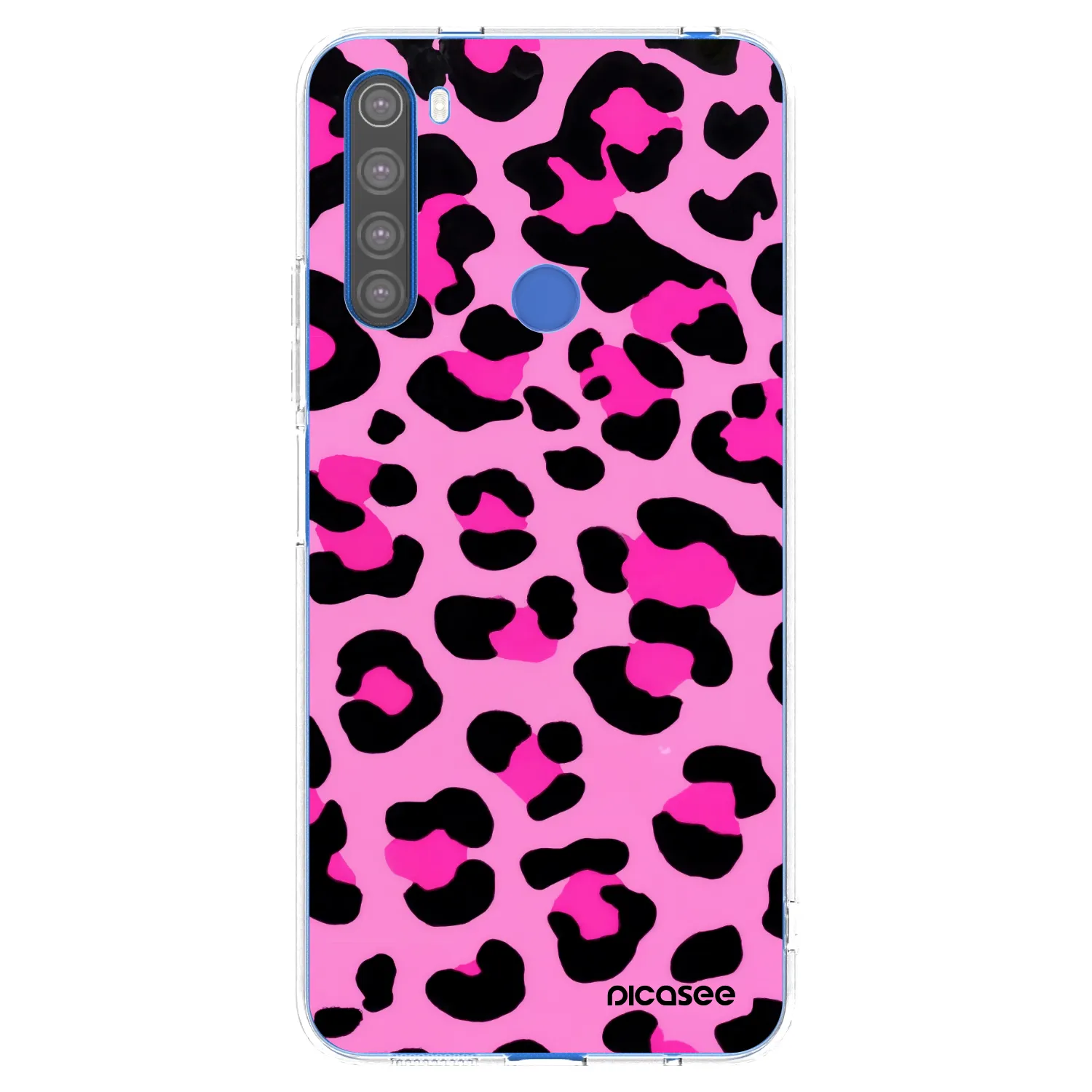 Silikónový prehľadný obal pre Xiaomi Redmi Note 8T - Pink Tiger