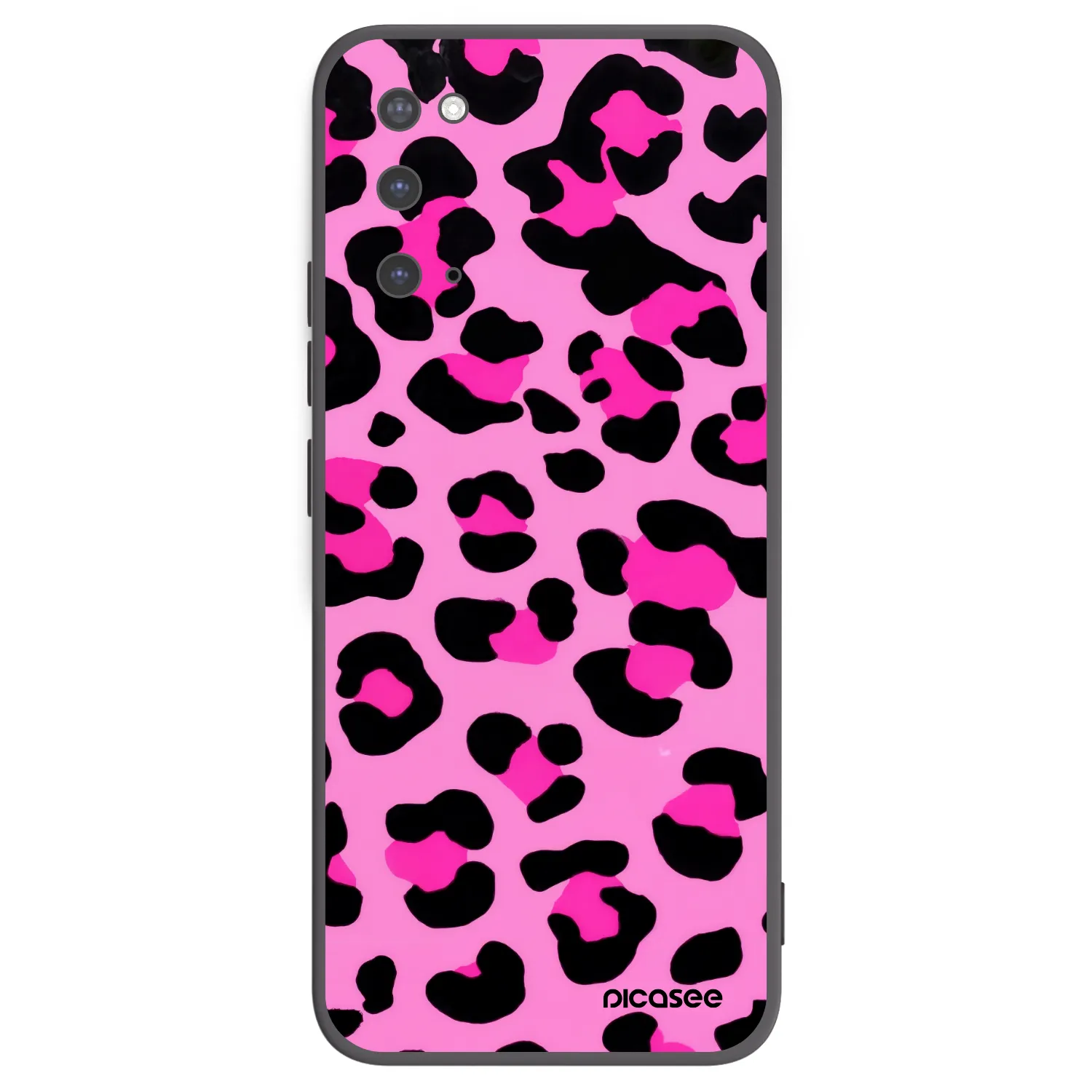 Picasee silikónový čierny obal pre Samsung Galaxy S20 G980F - Pink Tiger