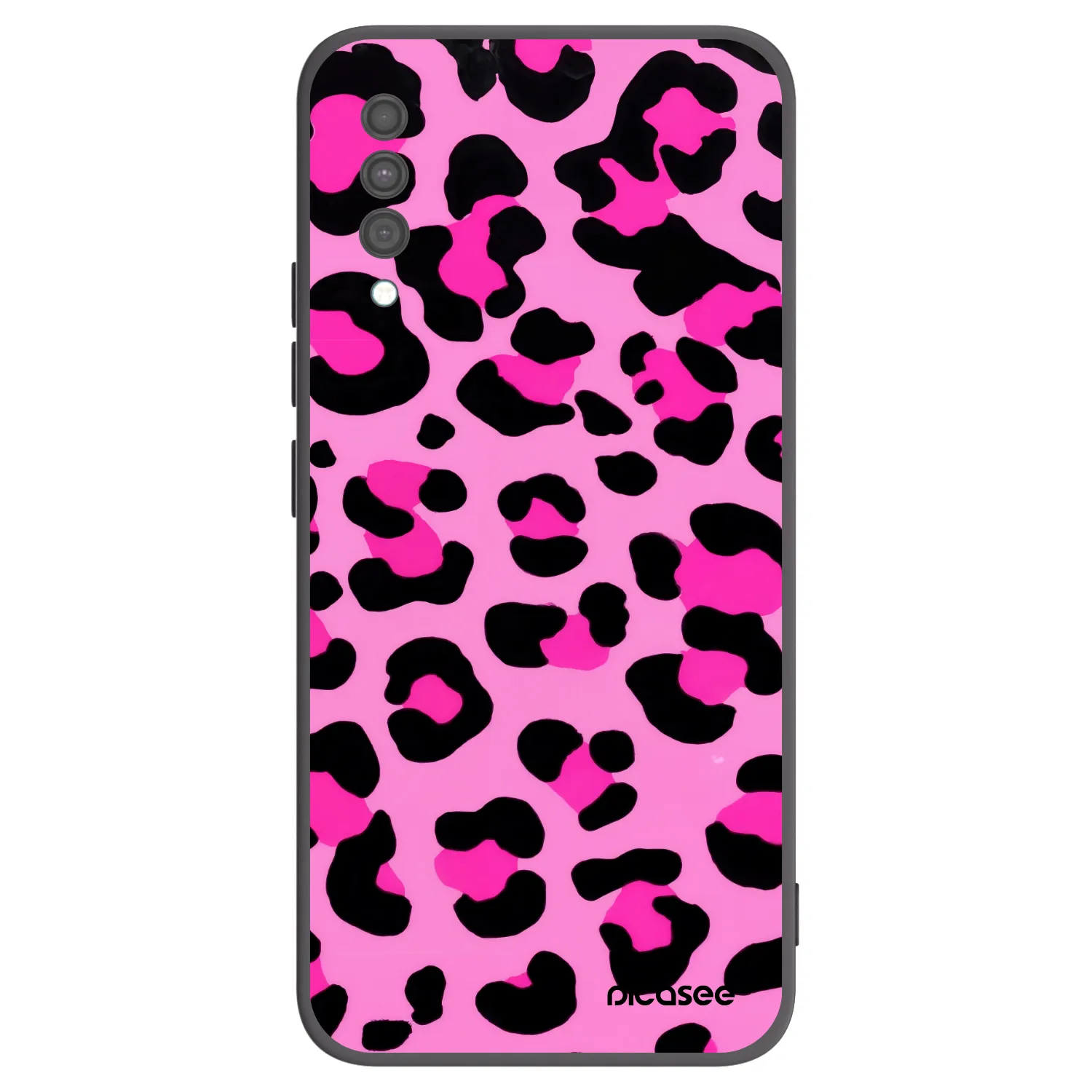 Picasee silikónový čierny obal pre Samsung Galaxy A30s A307F - Pink Tiger