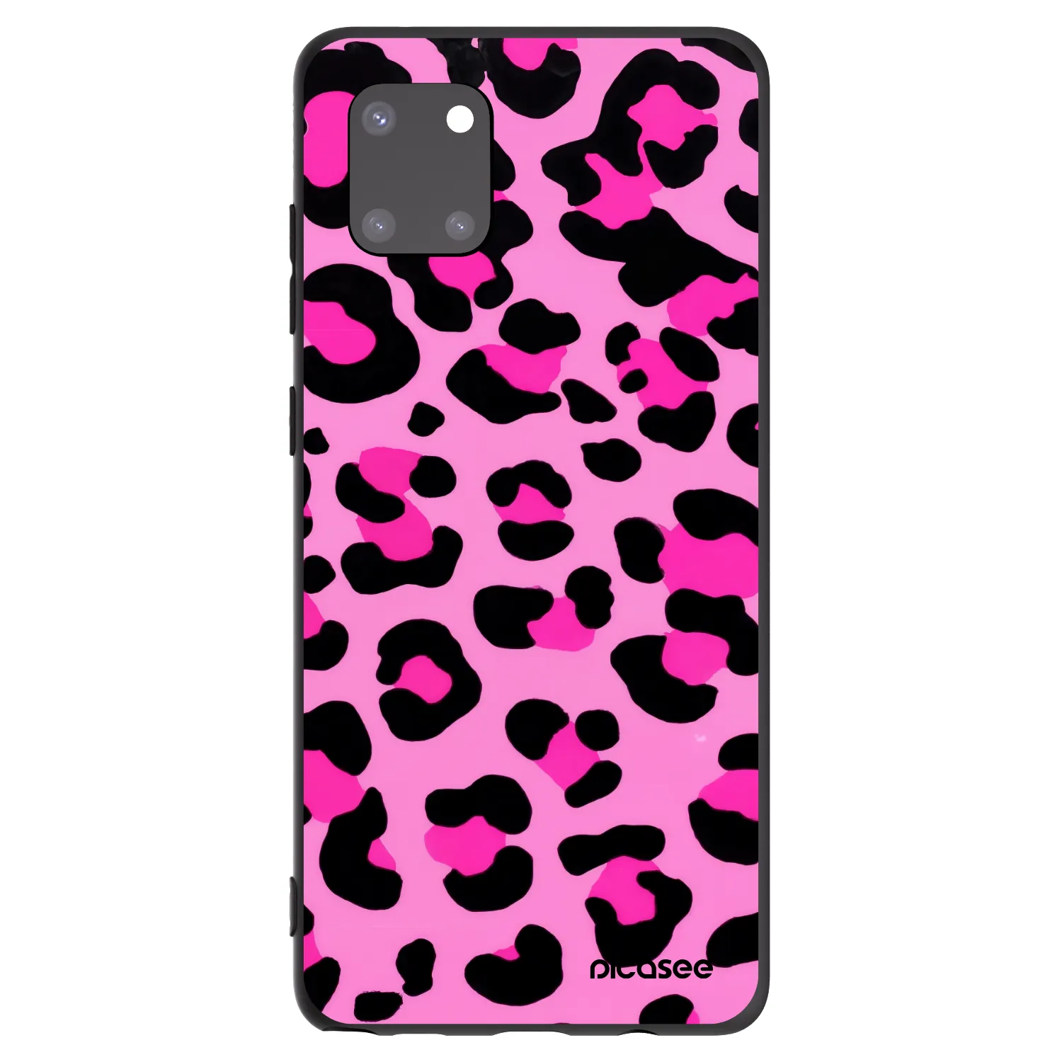 Picasee silikónový čierny obal pre Samsung Galaxy Note 10 Lite N770F - Pink Tiger