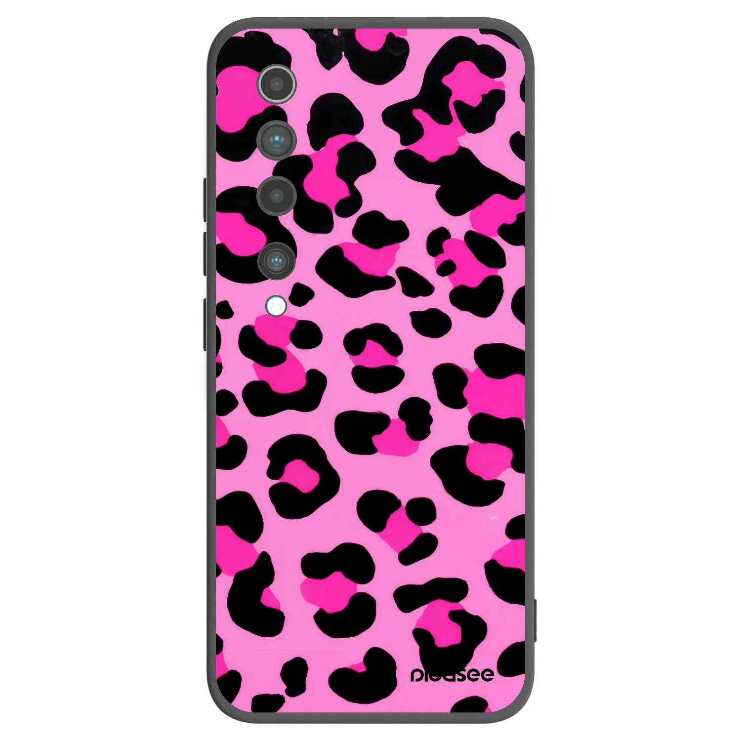 Picasee silikónový čierny obal pre Xiaomi Mi 10 - Pink Tiger