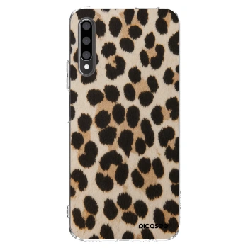 Picasee silikónový prehľadný obal pre Honor 9X Pro - Brown Tiger
