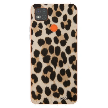 Picasee silikónový prehľadný obal pre Xiaomi Redmi 9C - Brown Tiger