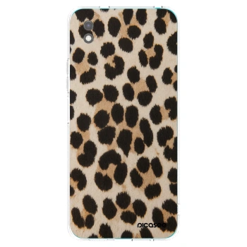 Picasee silikónový čierny obal pre Xiaomi Redmi 9A - Brown Tiger