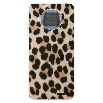 Picasee silikónový prehľadný obal pre Xiaomi Mi 10T Lite - Brown Tiger