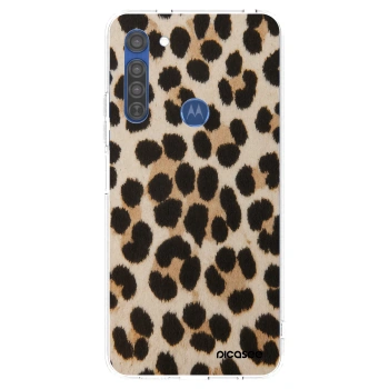 Obal pre Motorola Moto G8 - Brown Tiger