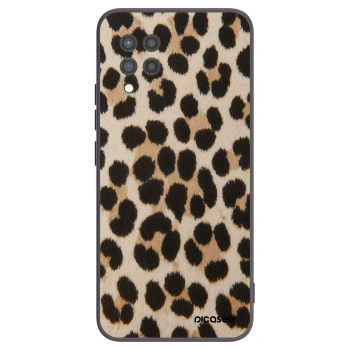 Picasee silikónový čierny obal pre Samsung Galaxy A42 A426B - Brown Tiger